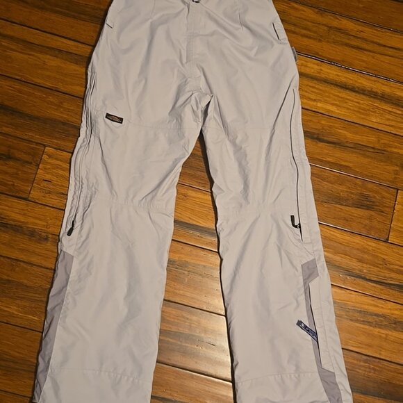 Columbia Convert Snow Pants Women S Gray Waterproof Omnishield Ski Snowboarding - Picture 15 of 16